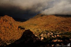 evening light in Marokko