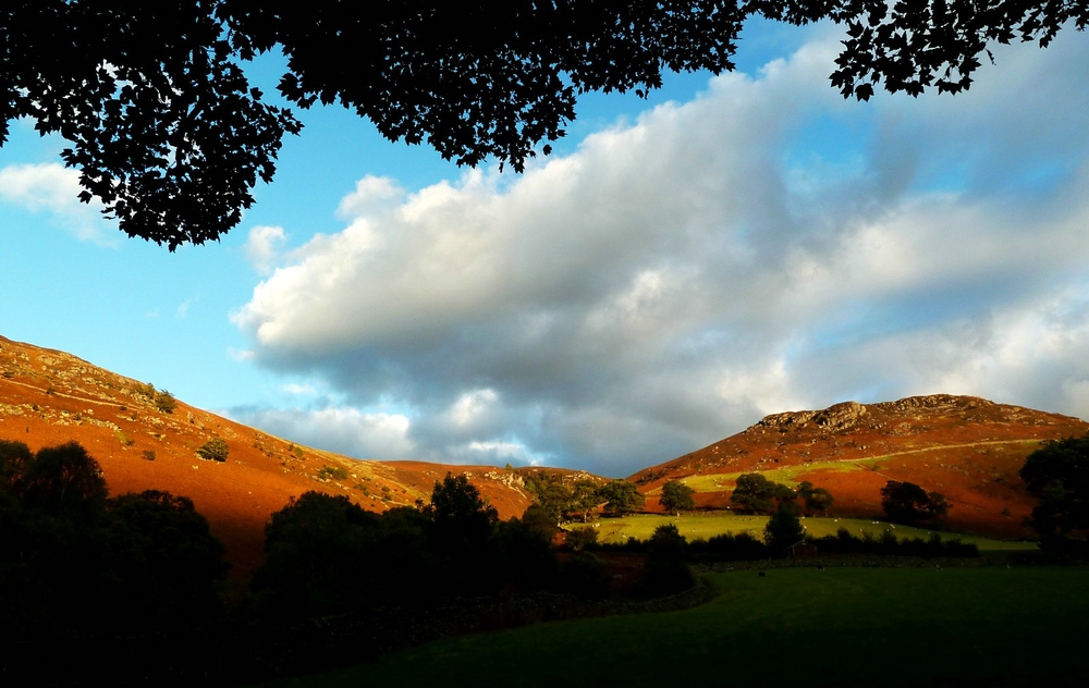 Evening light on Castlerigg Fell