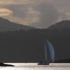 Evening Light over Saltspring Island