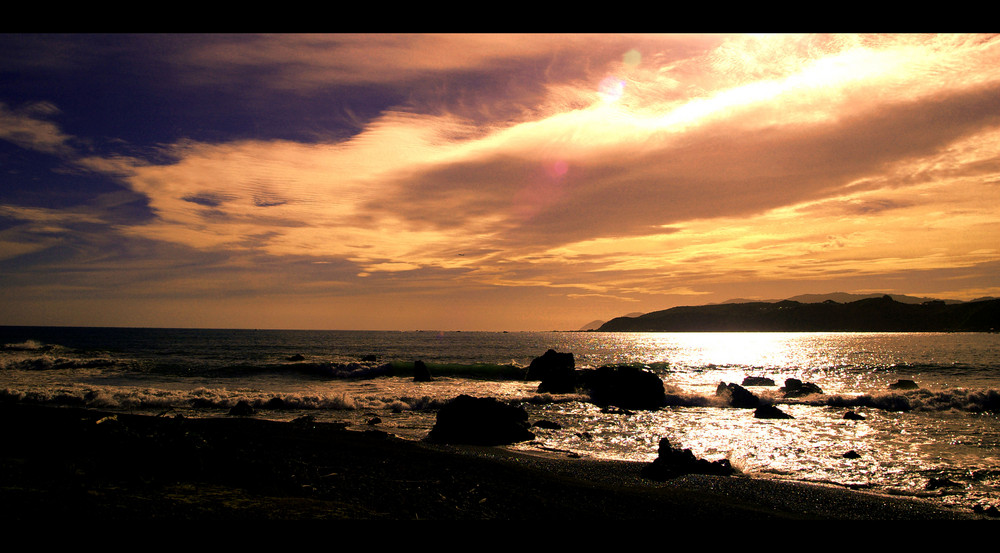 "Evening Mood - Eastbourne - New Zealand"