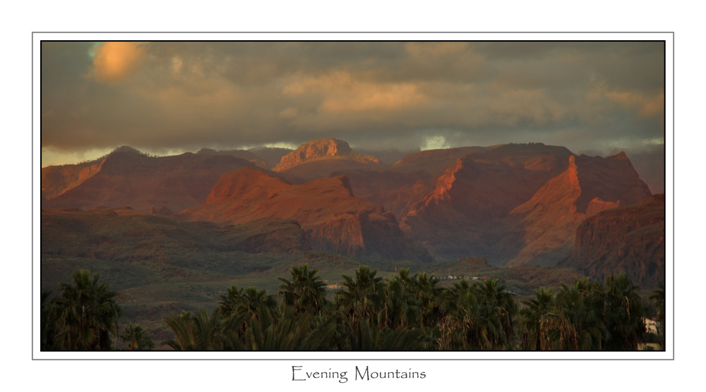 Evening Mountains