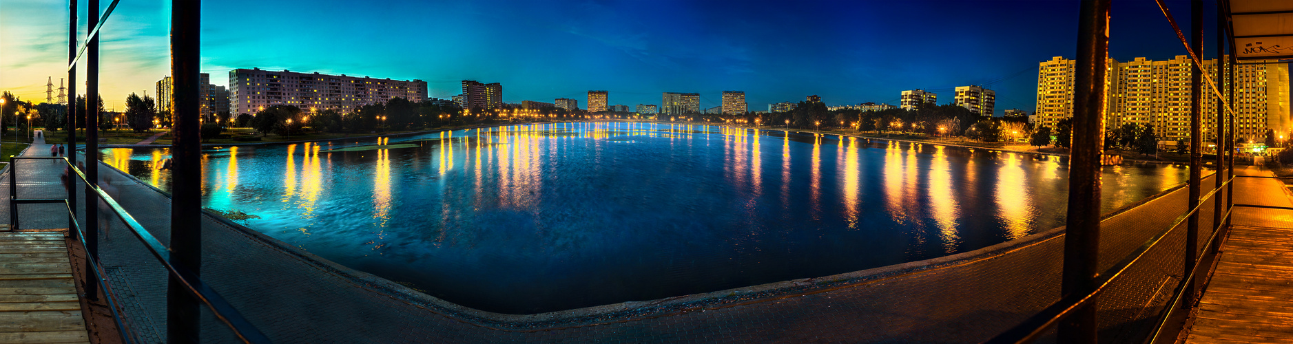 evening near the water