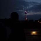 Evening on a roof