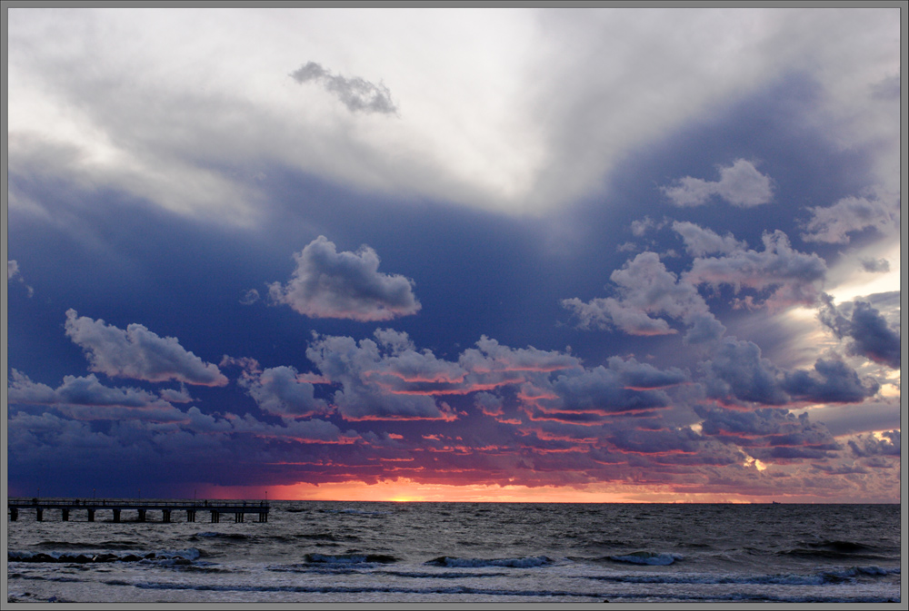 Evening on the Baltic Sea