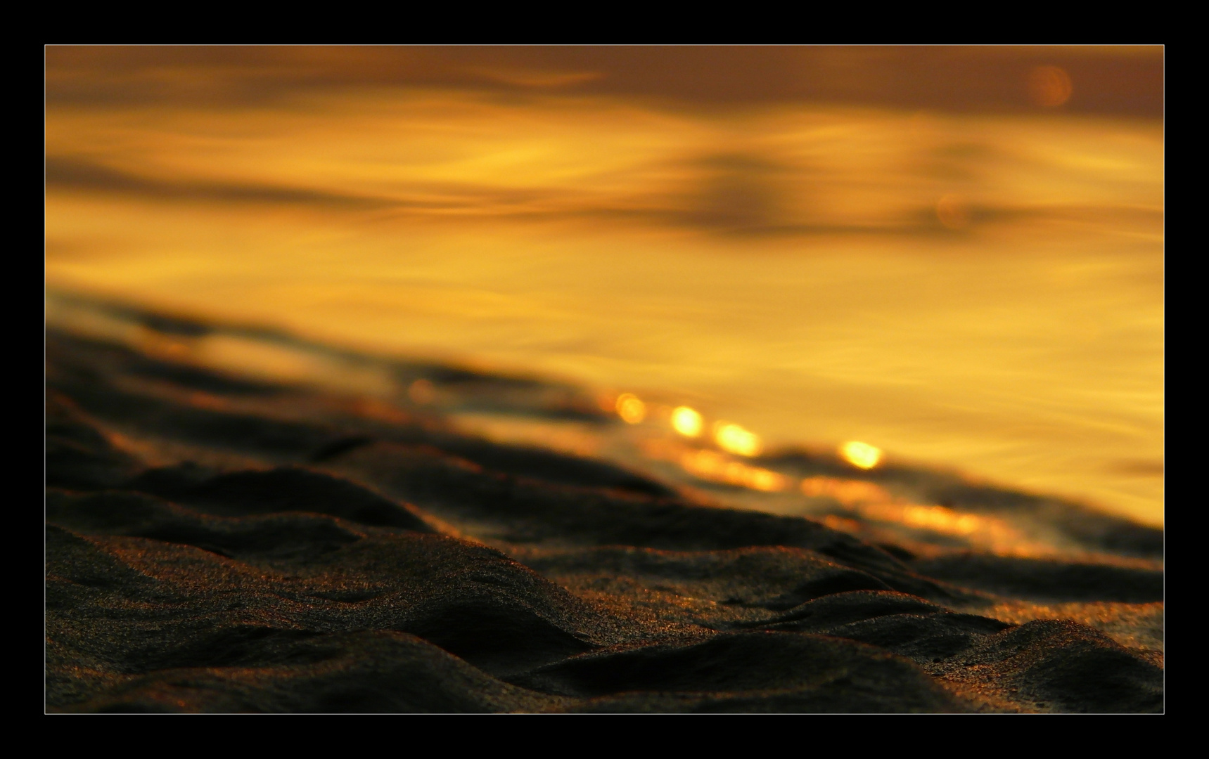 evening on the beach