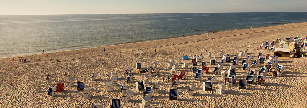 Evening on the beach