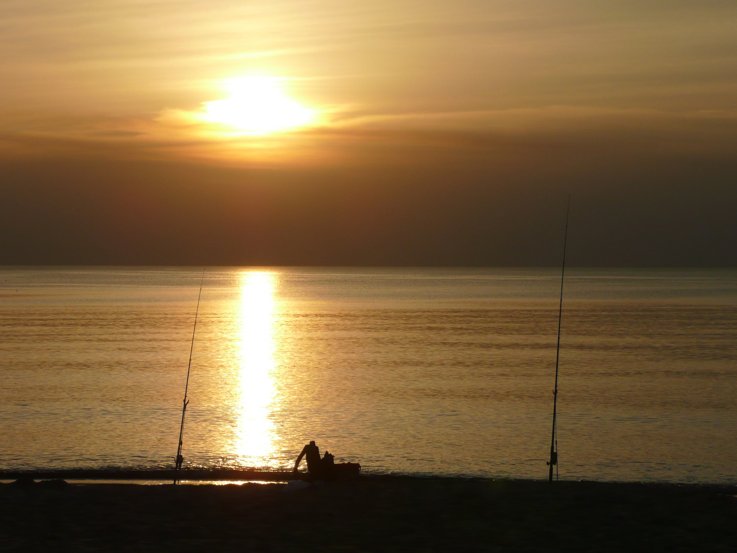 Evening on the beach