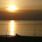 Evening on the beach