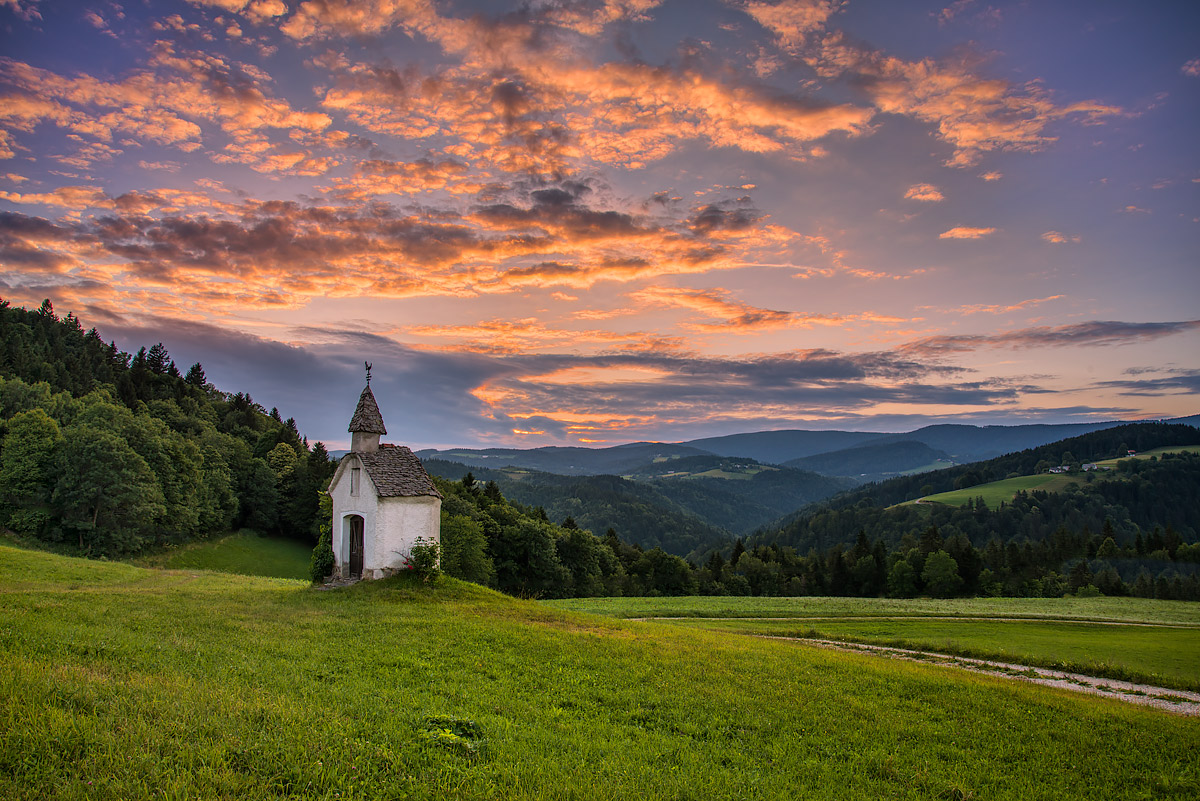 Evening on the hills