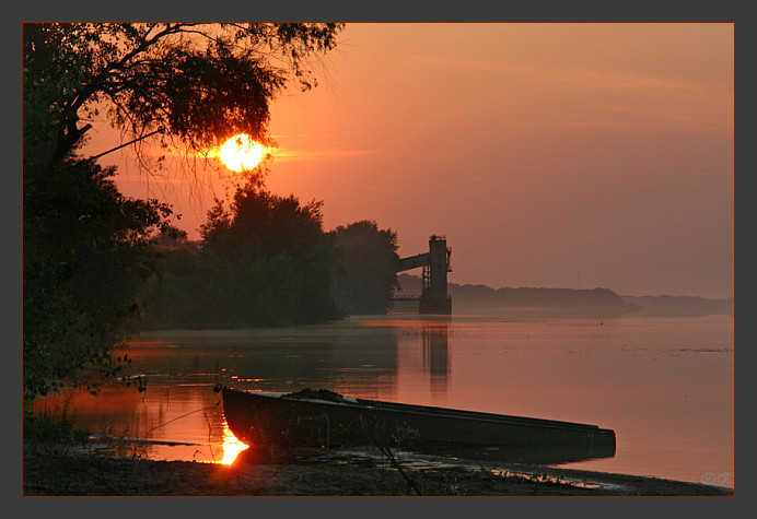 Evening on the lake