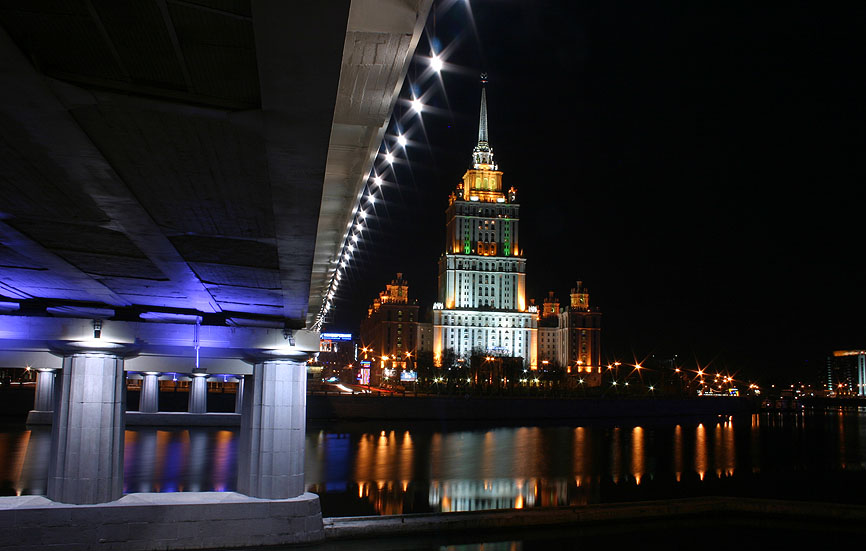 Evening on the Moscow-river