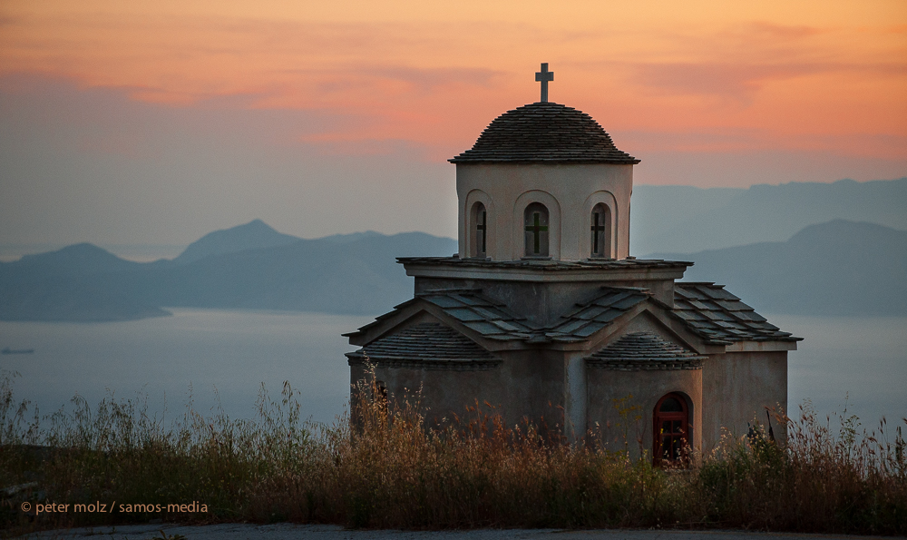 Evening on the south coast of Samos