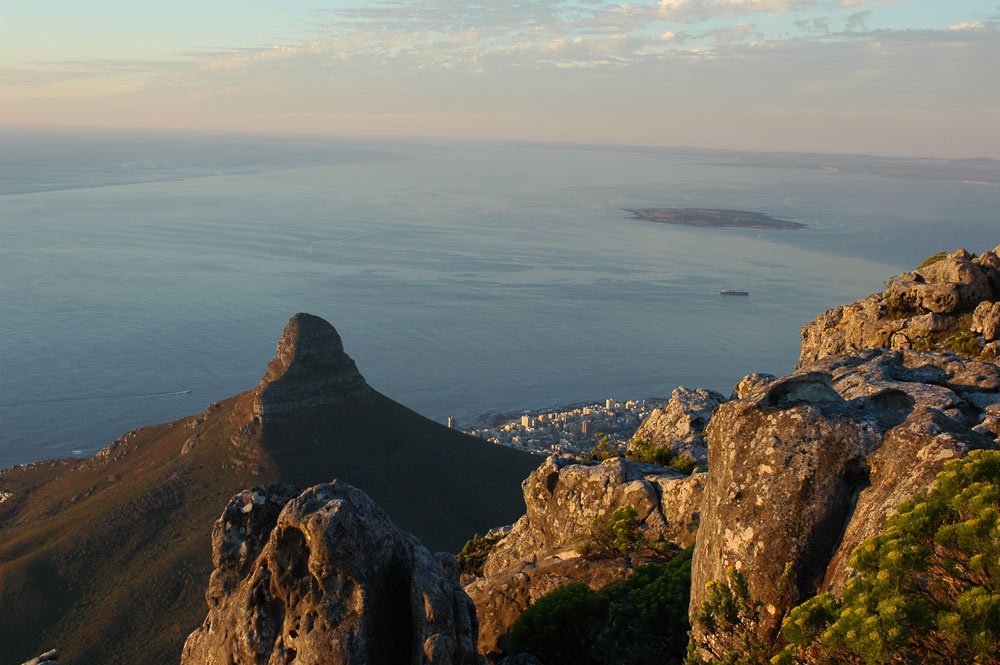 Evening over Cape Town