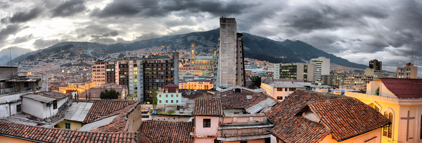 Evening Quito.