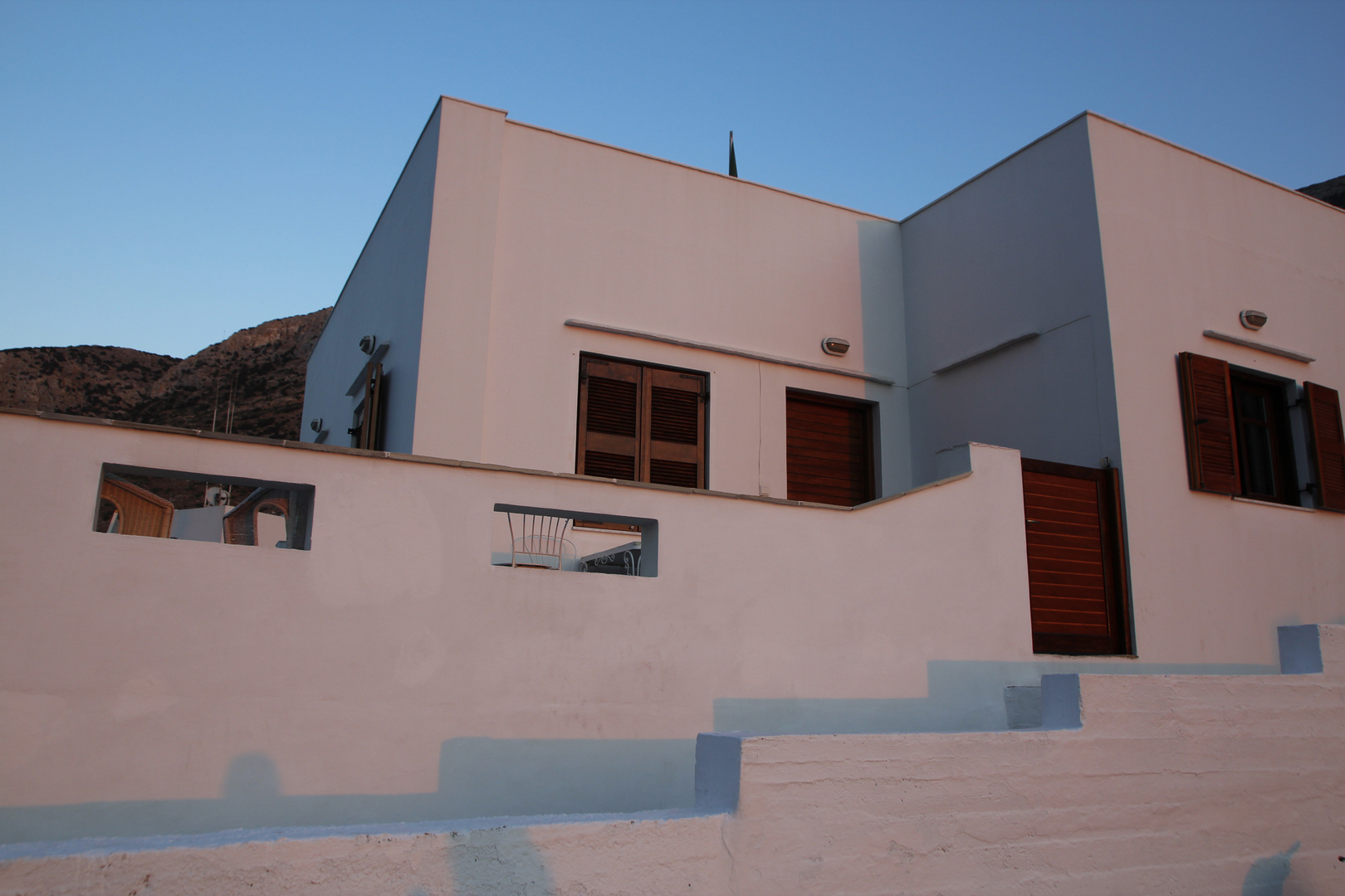 Evening redness on Sifnos