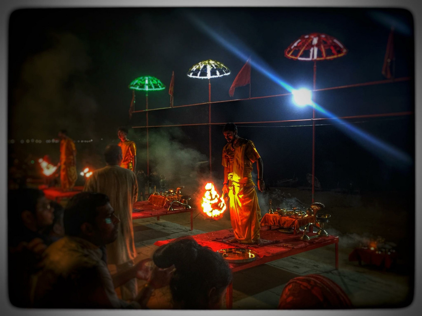 Evening rituals~ Benares~