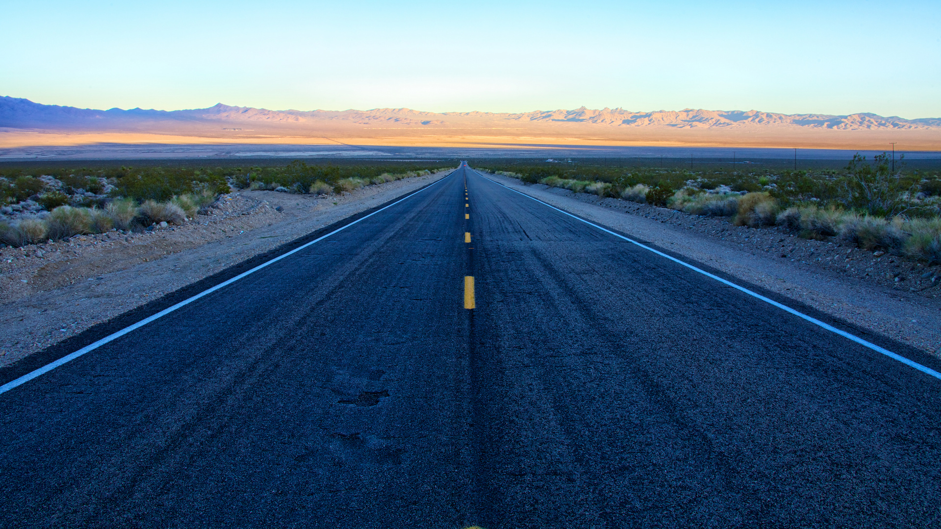 Evening road