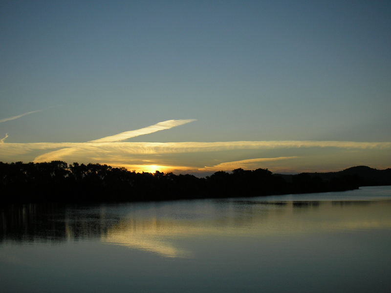 Evening shadows