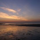 Evening shot at Scheveningen beach Holland