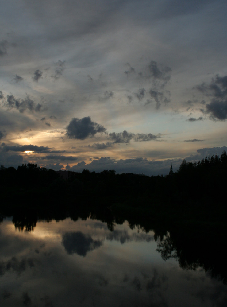 evening silhouette