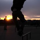 evening skate session