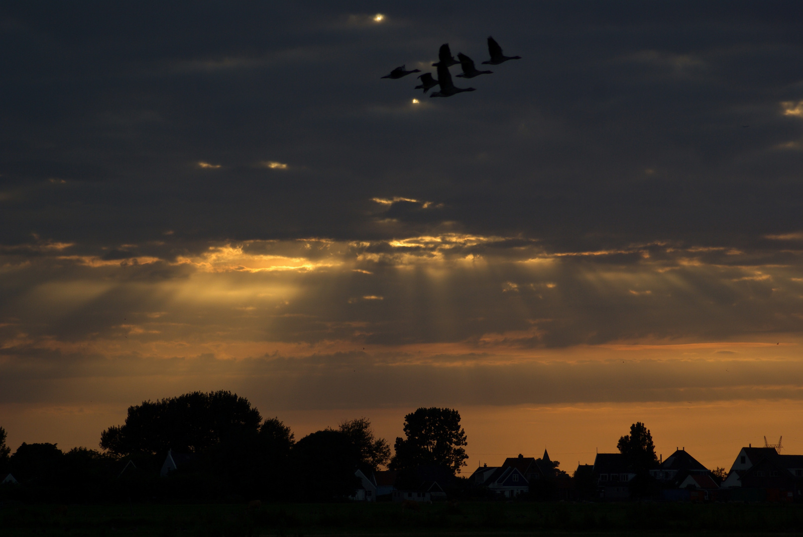 Evening sky and the Land !