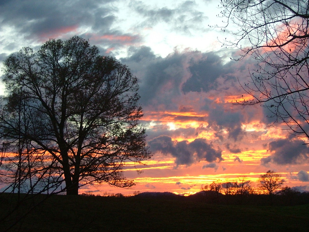 Evening Sky at Shiloh