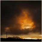 evening sky near langton maltravers