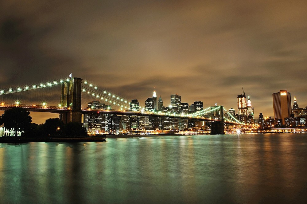 Evening Sky over Big Apple