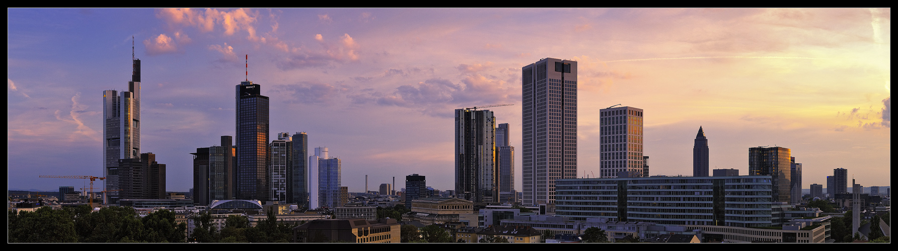 ... Evening Skyline ...