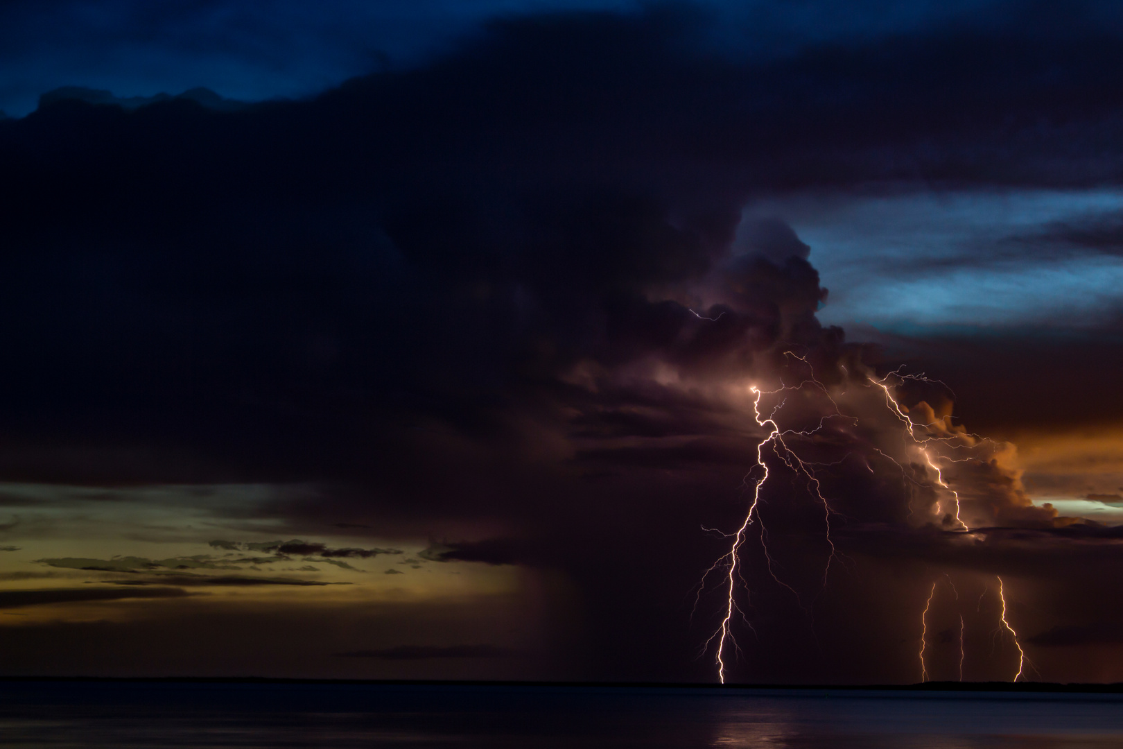 Evening storm