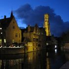 Evening time in Brugge.