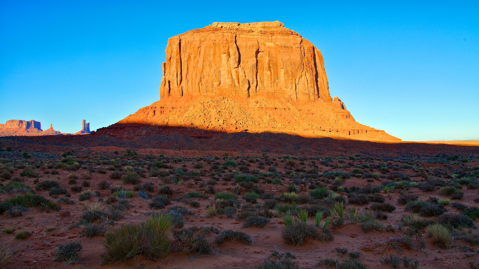 Evening view at Monument Valley 2