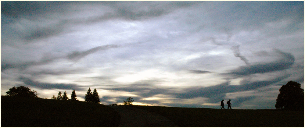 Evening Walk - Abendspaziergang