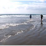 Evening Walk along the Beach