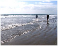 Evening Walk along the Beach