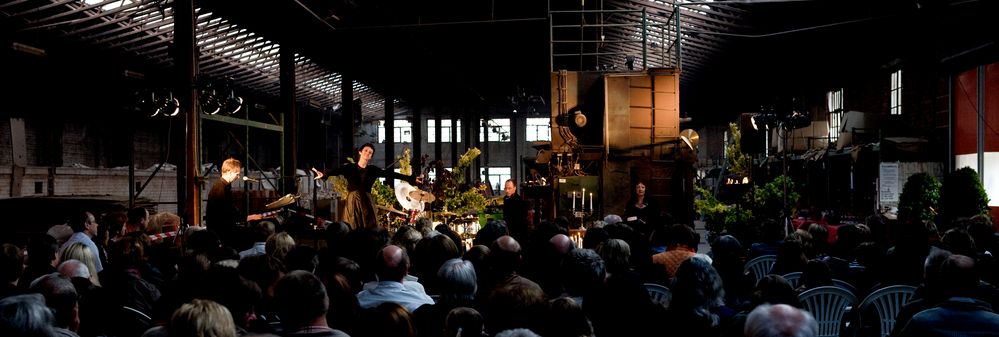 Event im "Rombold" (Tonwarenfabrik Rombold, Unterweissach)