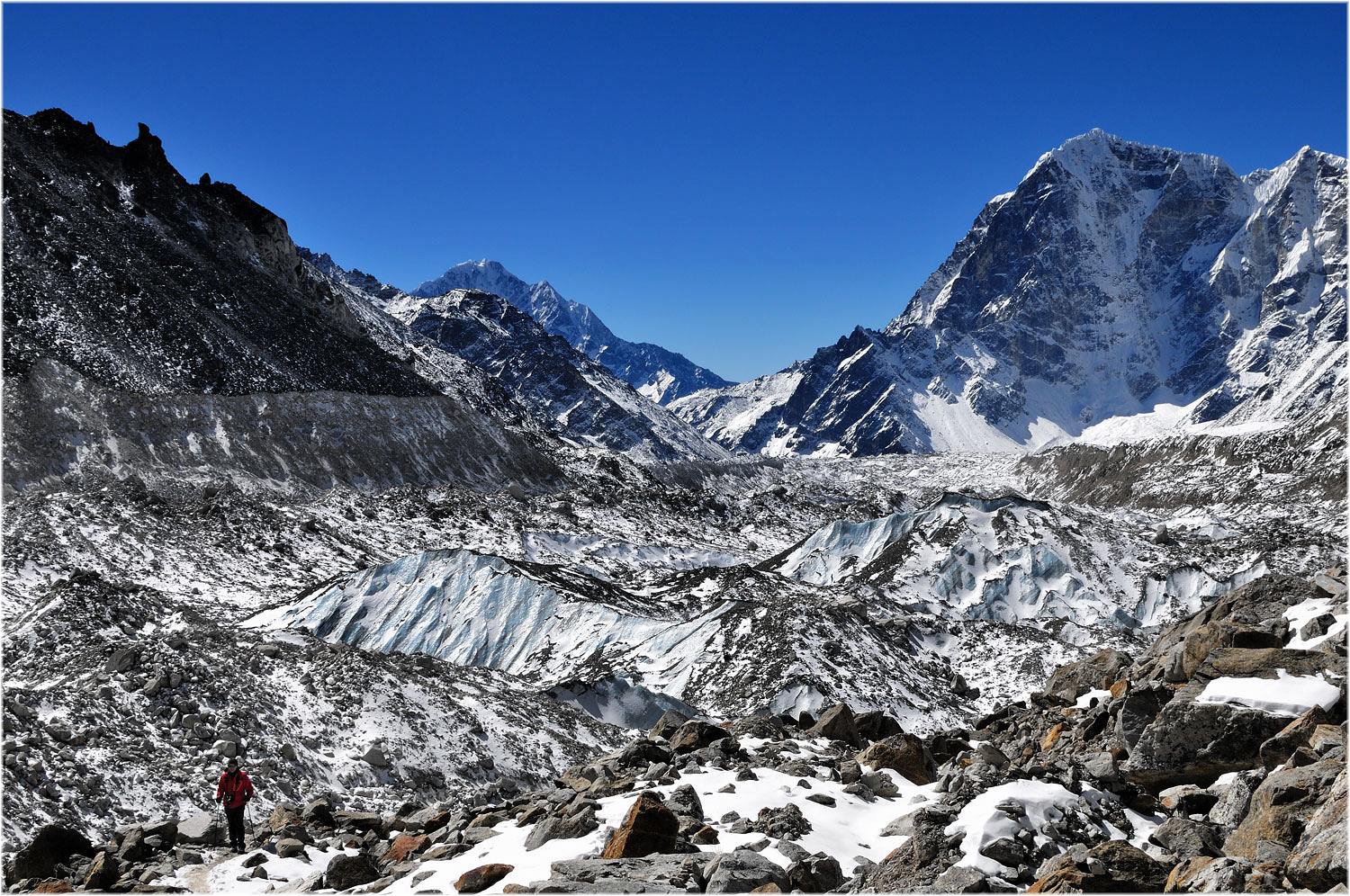 Everest-Khumbu Gletscher