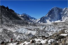 Everest-Khumbu Gletscher