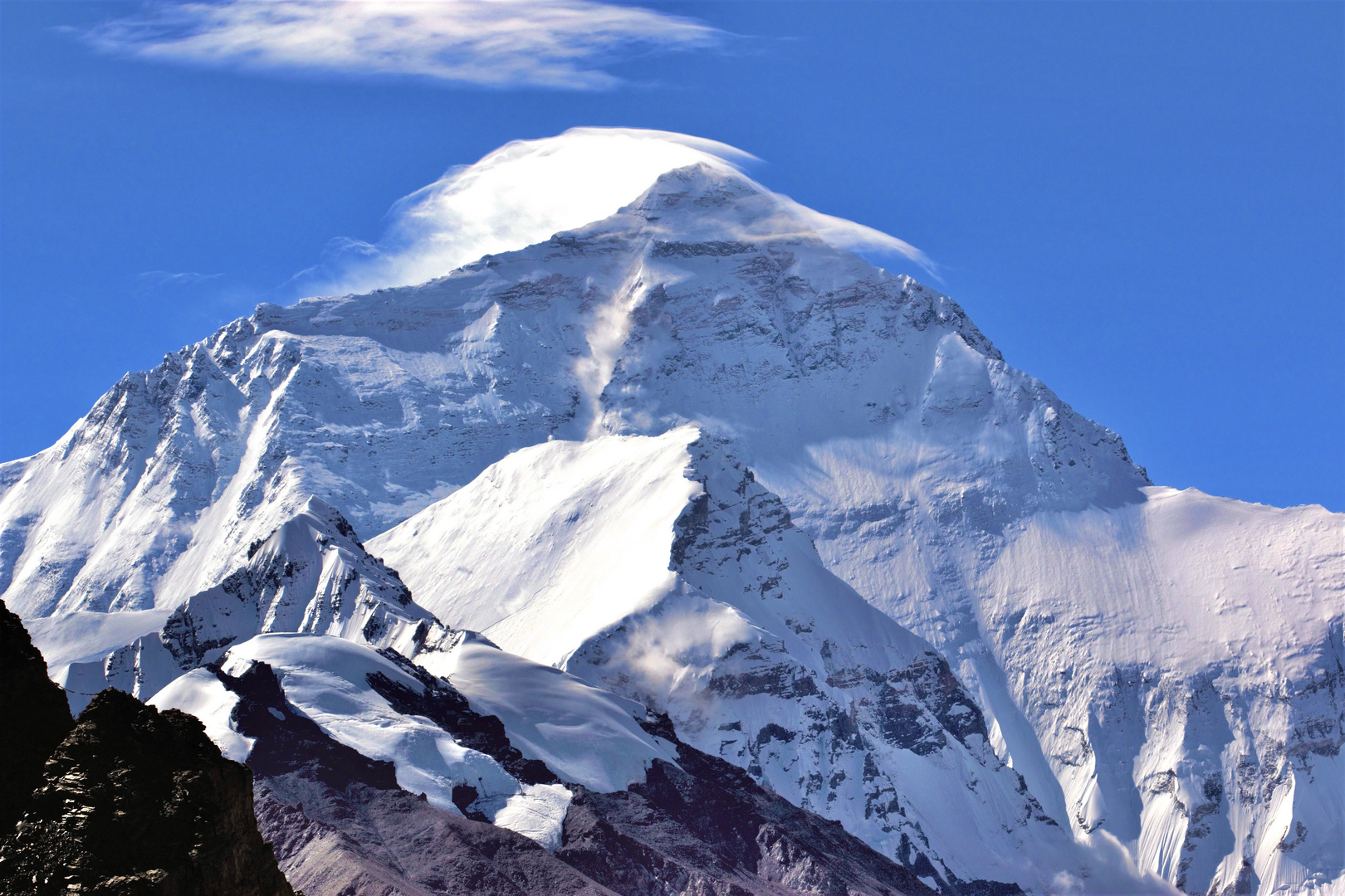 Everest mit Haube