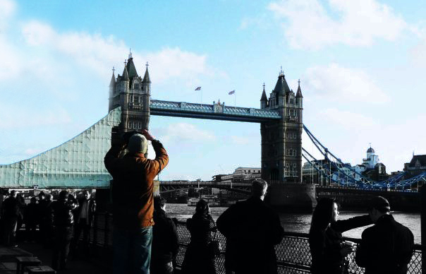 Everybody wants a shot of the Tower Bridge