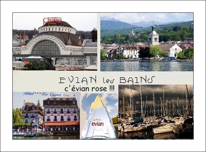 Evian, c'est vie en rose !!!!!