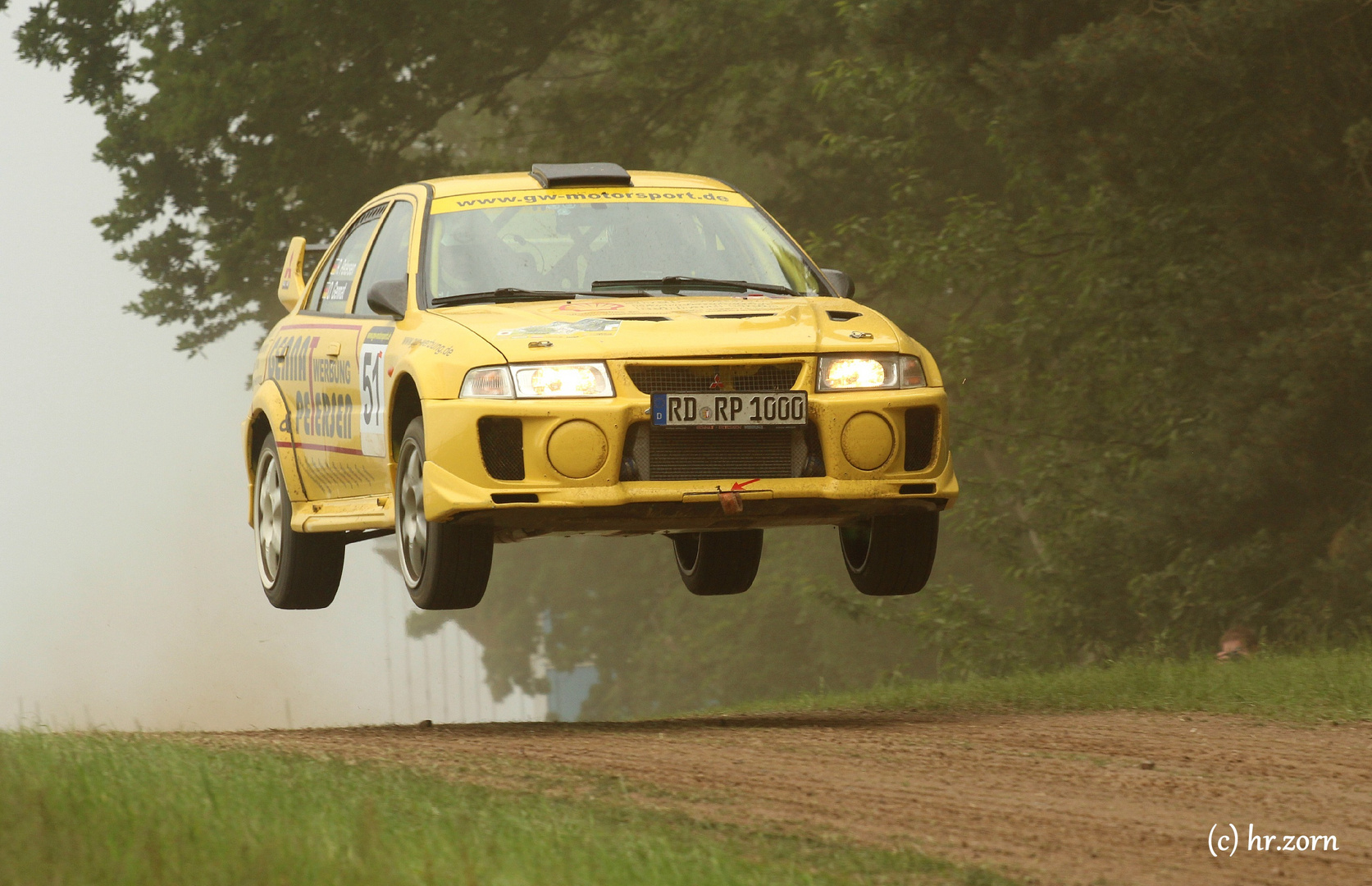 Evo 5 im Landeanflug