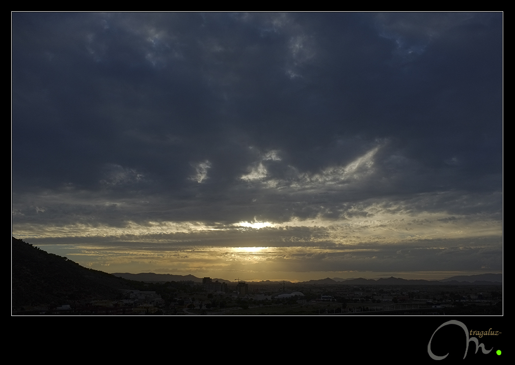 Evolución de un atardecer I