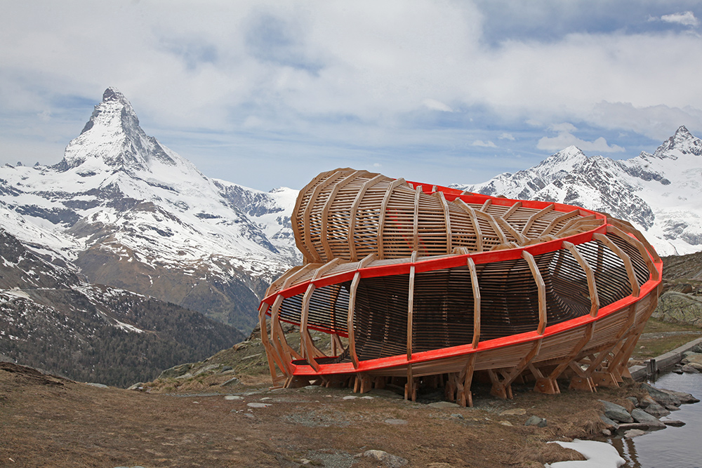 Evolver: Kunst an Matterhorn