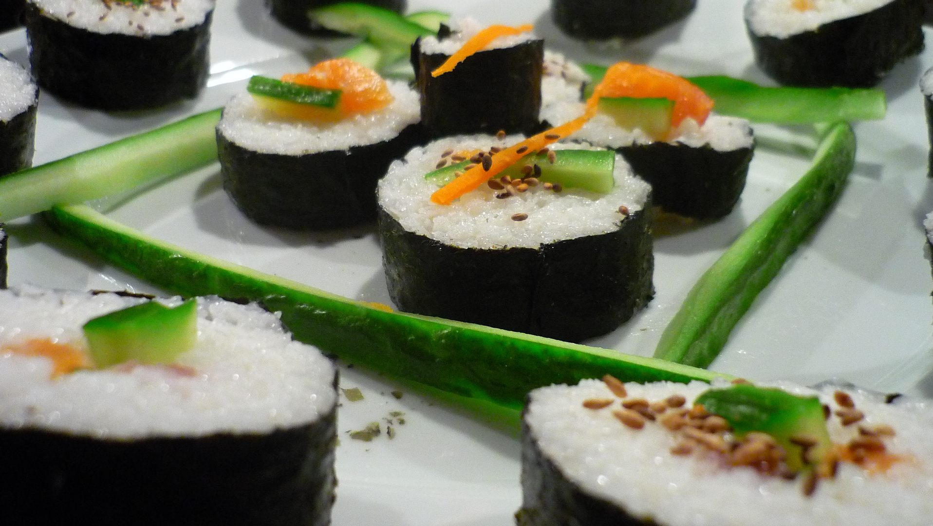 Evys erstes Sushi