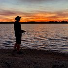 Ewiger Sonnenuntergang in Schweden