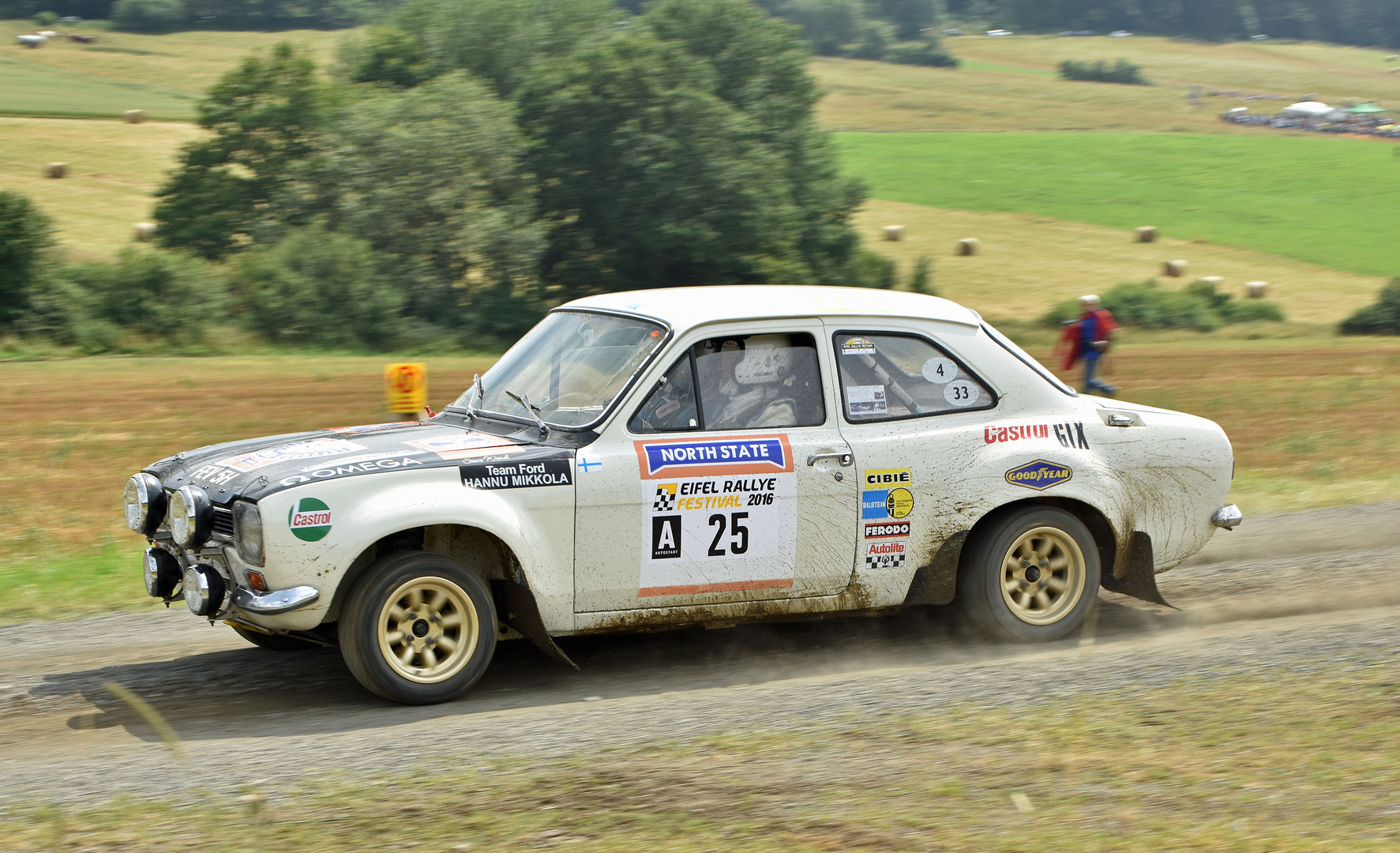 Ex-Car Hannu Mikkola-Gunnar Palm 1000 Seen Rallye 1970