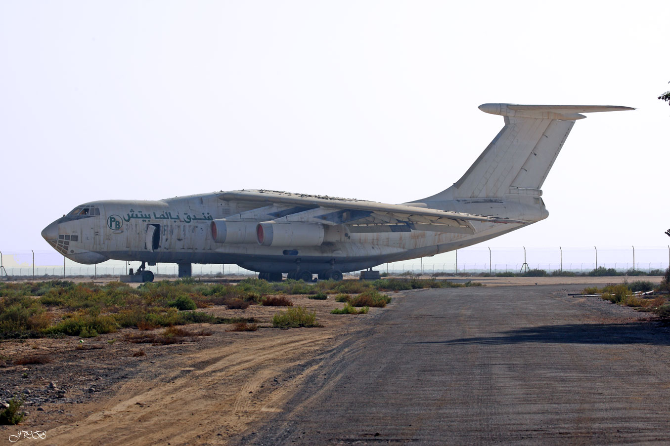 Ex Centrafican Airlines Iljushin IL 76 TD