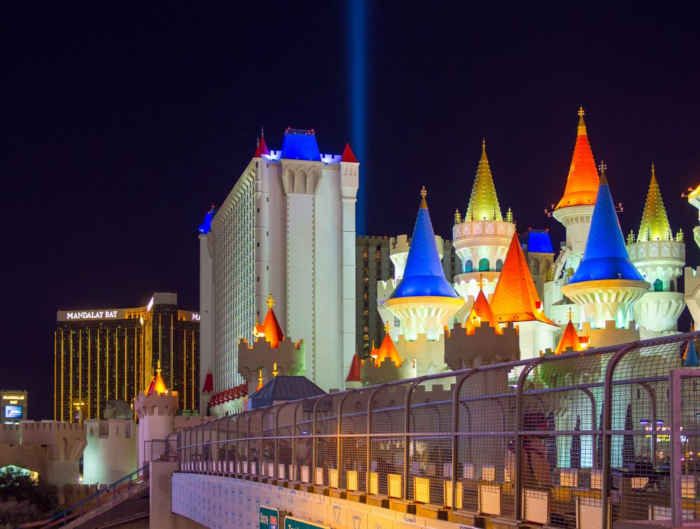 Excalibur und Mandalay Bay